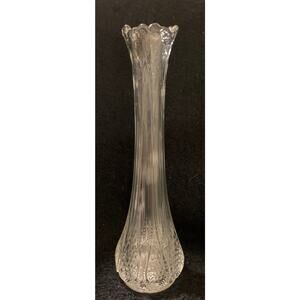 EAPG US Glass No. 15070 New Jersey aka Loops and Drops Swung Vase circa 1901